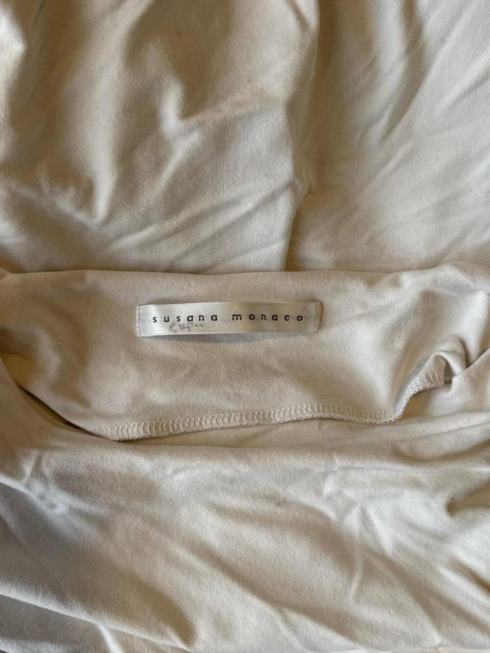 Susana Monaco Women's White Dress - Picture 4 of 4